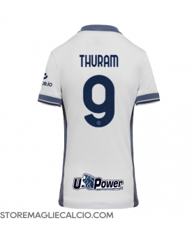 Inter Milan Marcus Thuram #9 Maglia Gara Trasferta Repliche 2024-25 Donna